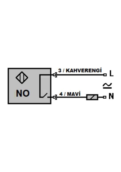 Mefa Mm-s08-ya ,m8/5..20mm Ac/dc-no 2-kablo Mayetik Sensör