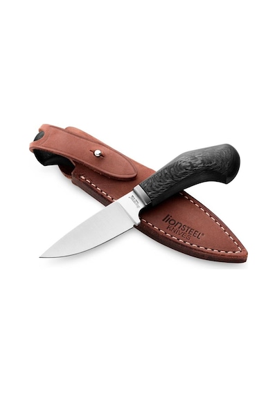 Lionsteel Willy Karbon Fiber Kamp Bıçak Siyah