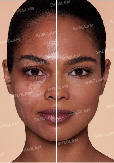 Sheglam Skin-focus Pudra Fondöten,yüksek Kapatıcılık & Mat Etki Warm Vanilla