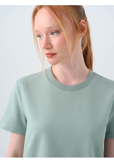 Loft Regular Fit Mint Yeşili Kadın T-shirt Lf2036285 Mint Yeşili