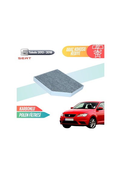 Skoda Fabıa 2012-2017 Model Karbonlu Polen Klima Filtresi