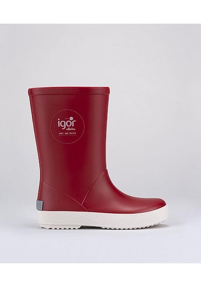 İgora W10107-005 W10107 Splash Nautıco Plastik Çizme Bot Kırmızı