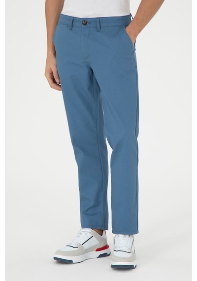 U.s. Polo Assn. Erkek Koyu Mavi Pantolon Kanvas-chino 50291179-vr032 Koyu Mavi