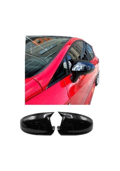 Autogp Seat İbiza Ayna Kapağı Yarasa Pianoblack 2008 / 2013 Cm2015ıbzaykap