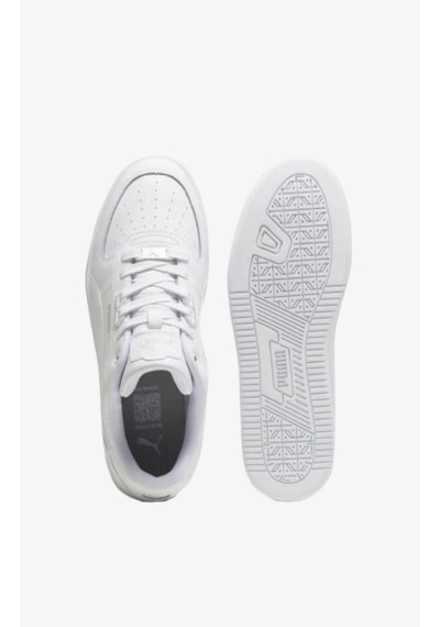 Puma Caven 2.0 Lux Erkek Spor Ayakkabı 39501602 39501602 Bey Beyaz