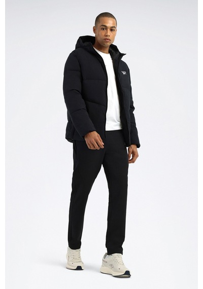 Reebok Mont Erkek Siyah Morsat Puffer Coat 000000000102697363