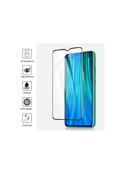 Nourthkiingdom Realme C15 Uyumlu Kenarları Kırılmaya Dayanıklı Cam Ekran Koruyucu