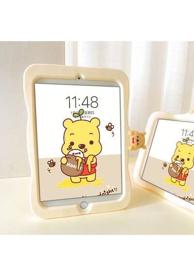 Samsung Galaxy Uyumlu Tab A9 Plus X210 X213 X215 X217 Kılıf Cute Dolls Standlı Eğlenceli 3d Karekterli Çocuk Kılıfı Kılıf