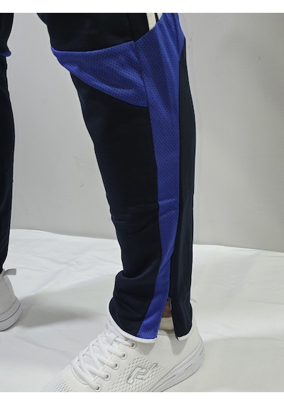 Jump Erkek Pamuklu 2 İplik Slim Fit Fermuarlı Paça Eşofman Altı Lacivert