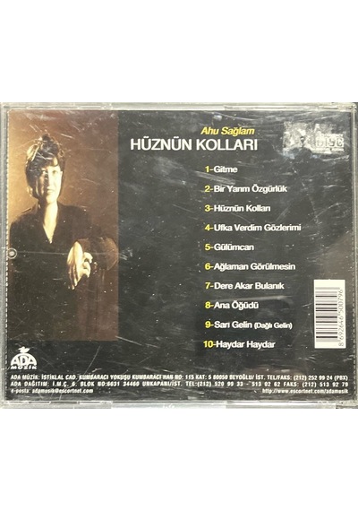 Plak Değildir Cd Dir Cd Ahu Sağlam Hüznün Kolları Cd