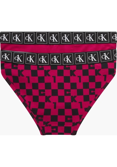 Calvin Klein 2pk Bıkını Kadın Kırmızı Bkini Külot Set Pembe