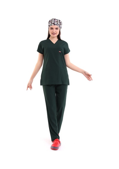 Bflex Soft Yarasa Kol Takım - 6429 Ördek Başı Yeşili-6984