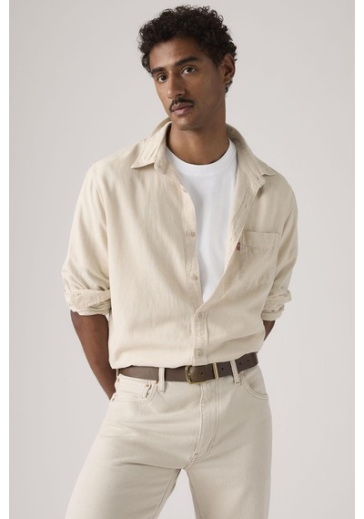 Levi's Erkek Bej Cepli Keten Gömlek - 85746-0197