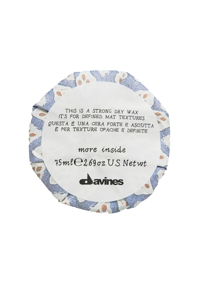 Davines Strong Dry Wax Güçlü Tutucu Kuru Wax 75 ML