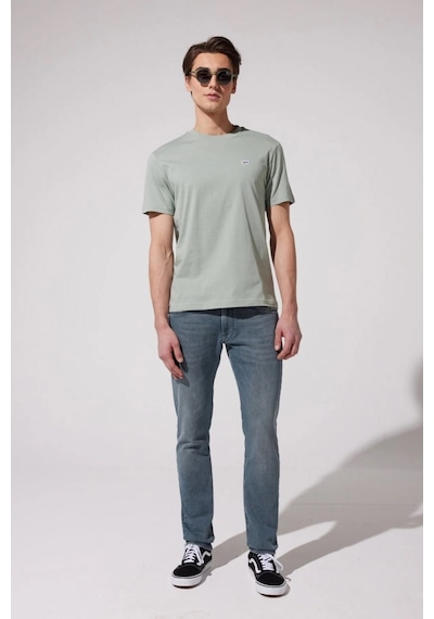 Lee Bisiklet Yaka T-shirt Yeşil Erkek Kısa Kol T-shirt 000000000101982739 Mint