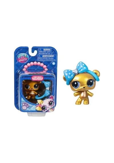 Littlest Pet Shop Minişler Tekli Paket S4 - 230 - Altın Ayı Chase