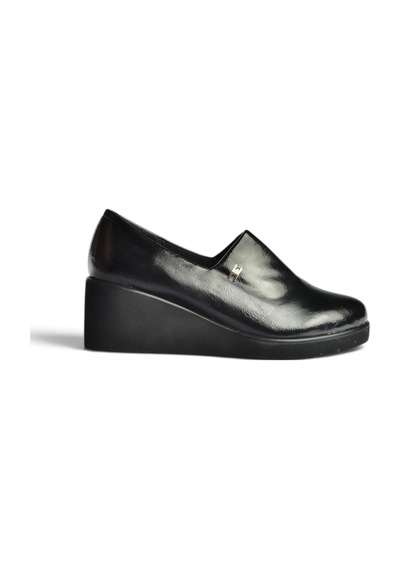Fox Shoes Z602181660 Siyah Rustik Günlük Kadın Ayakkabı