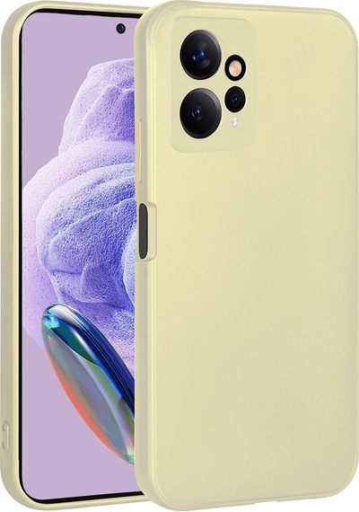 Redmi Note 12 4g Kılıf Premier Silikon Kapak - Gold Gold Gold