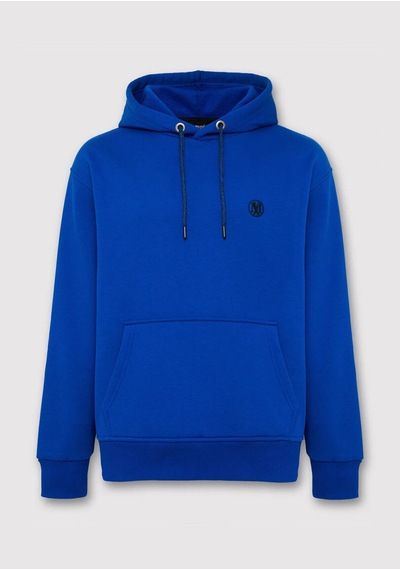 Mavi Logo Nakışlı Kapüşonlu Mavi Erkek Sweatshirt M065809-70896