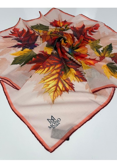 Mono Soft Pamuk Eşarp-06109 Nar