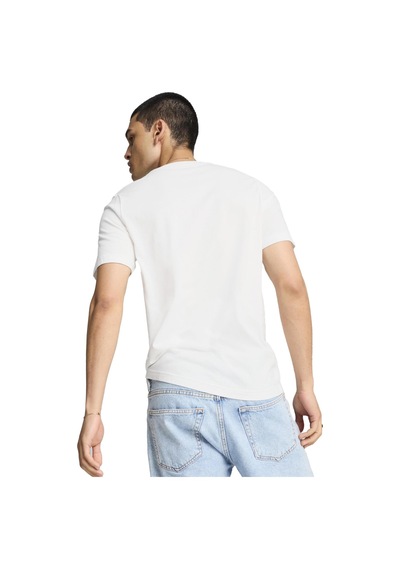 Puma Erkek Spor Tişört Graphics Photoprint Tee 68321302-Beyaz