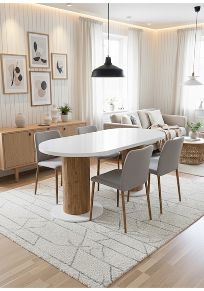 Oslo 180x90x74cm 36mm Kalın Kenarlı Oval Beyaz Sütunlu Yemek Masası Sandalye Yok Sadece Masadır Beyaz-atlantik Çam Oslo 180x90x74cm 36mm Kalın Kenarlı Oval Beyaz Sütunlu Yemek Masası Sandalye Yok Sadece Masadır Beyaz-atlantik Çam