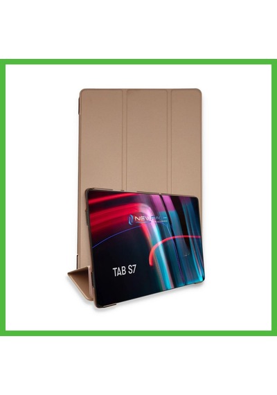 Vaveni Samsung Galaxy T870 Tab S7 11 Kılıf Tablet Smart Kılıf - Rose Gold Arz