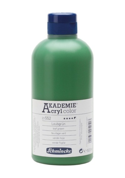 Schmincke : Akademie Akrilik Boya : Leaf Green : 500 Ml