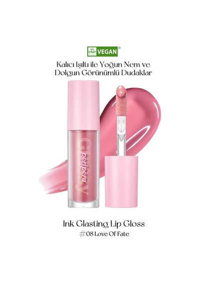 Dudaklara Dolgun Ve Işıltılı Görünüm Sunan Gloss Perıpera Ink Glasting Lip Gloss 8 Love Of Fate 8 Love Of Fate