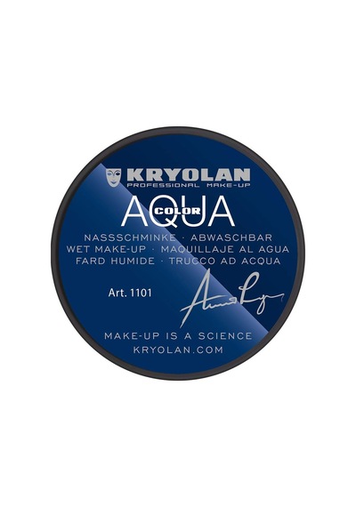 Kryolan Aquacolor 8 Ml 01101 071 Deep Black