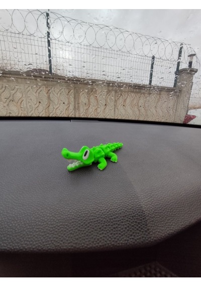 Sevimli Timsah Torpido Süsü Dikiz Ayna Süsü