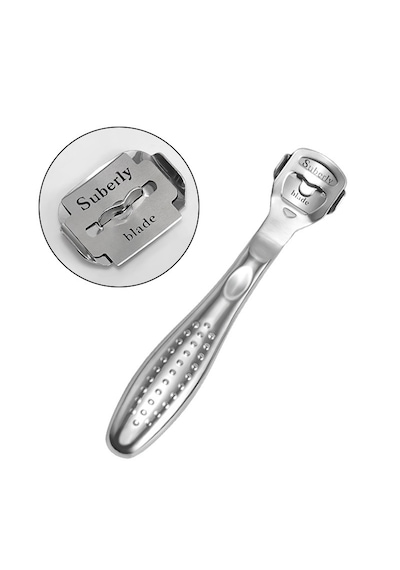 4 Parçalı Metal Ayak Bakım Seti Topuk Törpüsü Zımpara - Nasır Giderici Kazıyıcı