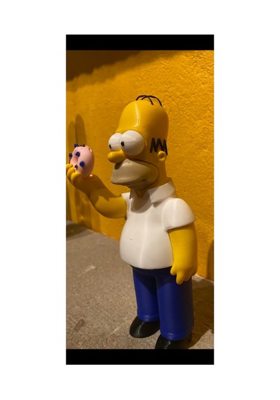 The Simpsons Homer Simpson Figür 21 Cm
