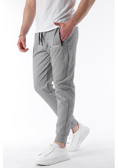 Madmext Gri Cep Detaylı Jogger Pantolon 5484 Gri