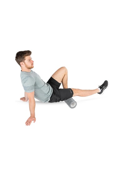 Delta Orta Sert Tırtıklı Foam Roller Gri Pgtg1060