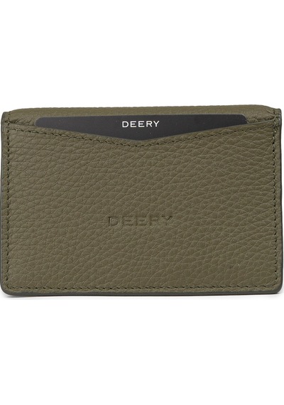 Deery Hakiki Deri Haki Yatay Erkek Cüzdanı - 00520zhakz01 Haki