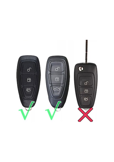 Ford Focus Uyumlu Fiesta Kuga Mondeo Smax Cmax Ecosport Anahtar Kilifi 450380205