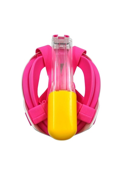 Full Face Snorkel Tam Yüz Dalış Maskesi Maske Set S-M Bermuda - 7 Çok Renkli