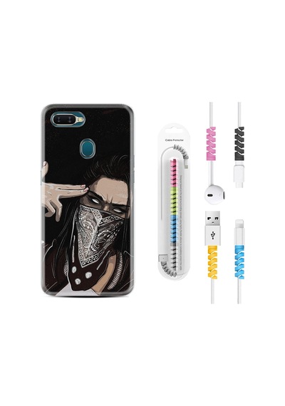 Oppo Ax7 Kılıf Kablo Koruyuculu Bang Bang 1689