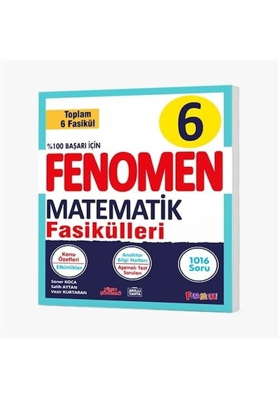 Fenomen 6. Sınıf Matematik Fasikülleri Fasikül