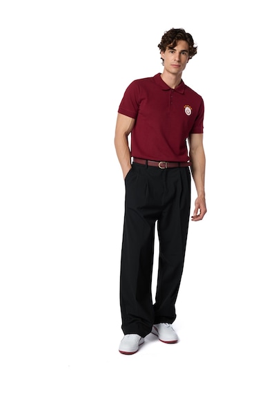 Gsstore Galatasaray 5 Yıldız Klasik Logo Polo T-shirt E251403 Bordo