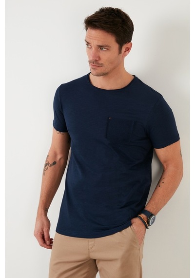 Buratti Erkek T Shirt 5902000-İndigo