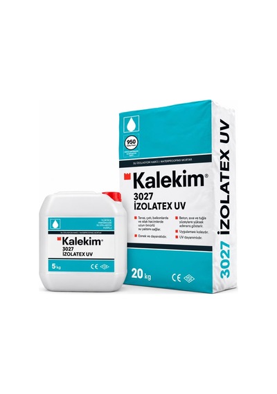 Kalekim 3027 İzolatex Uv Tam Elastik Uv Dayanımlı Su Yalıtım Harcı 25+8 Kg