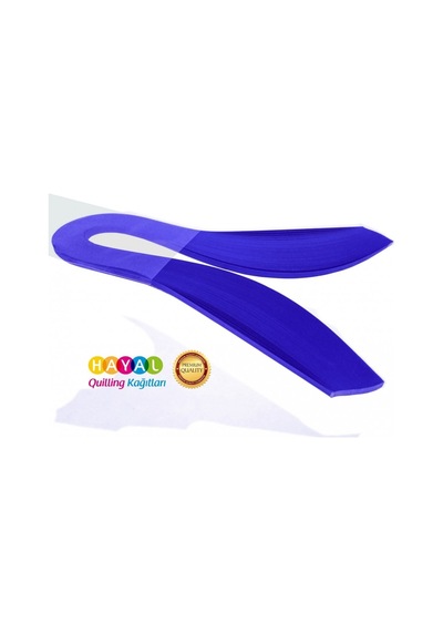 Hayal 1cm Quilling Kağıdı - Saks Mavisi 10mm 50li