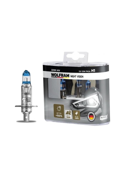 Ampul - 348 - 12v H1 55 P14.5s Nıght Vısıon 150 Fazla 20 - Ilkestor - Beyaz Işık