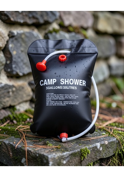 Solar Kampa Duşu 20 Litre Uczzzcampshower-5 Siyah