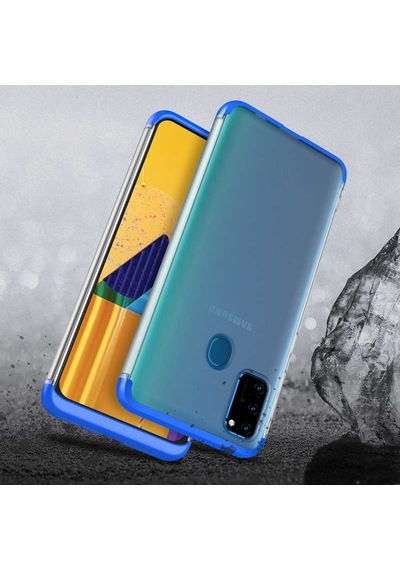 Samsung Uyumlu Galaxy M30s Kılıf Zore Nili Kapak Siyah