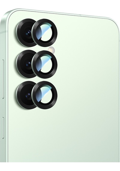 Galaxy S25 Uyumlu Caseworld Alloy Serisi Oleofobik Anti Reflective Kamera Lens Koruyucu Yeşil