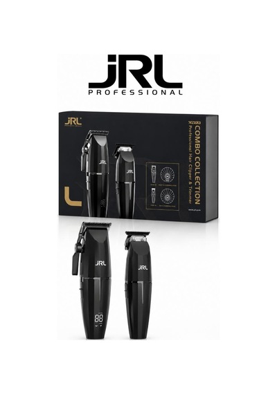 Jrl Onyx Combo Serisi 2'li Standlı Tıraş Makinesi Seti 2020 Clipper + 2020 Trimmer Siyah