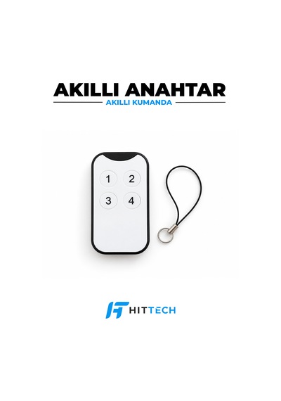 Akıllı Kodlanabilir Otopark Bariyer Garaj Kepenk Kumandası Bft, Nice Sm2, Hiland, Rolan, Daspi Uyumlu 1 Adet
